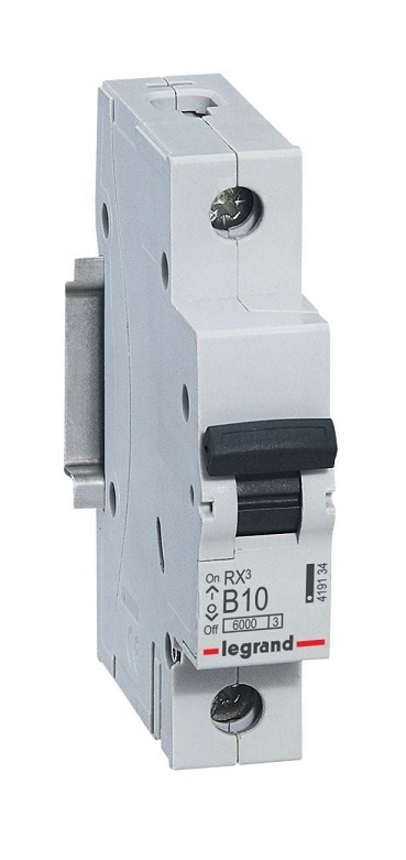 

Legrand wyłącznik nadprądowy RX3 B10A S301 419134