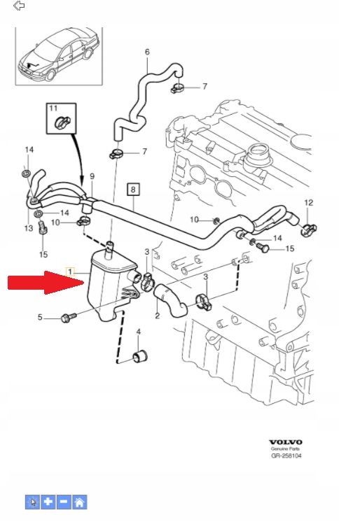 Odma Volvo OE 8692211