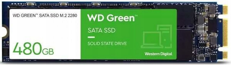Wd Green Powered By Sandisk/ 480GB/ Ssd/ M.2 Sata/ 3R WDS480G3G0B-00BJF0