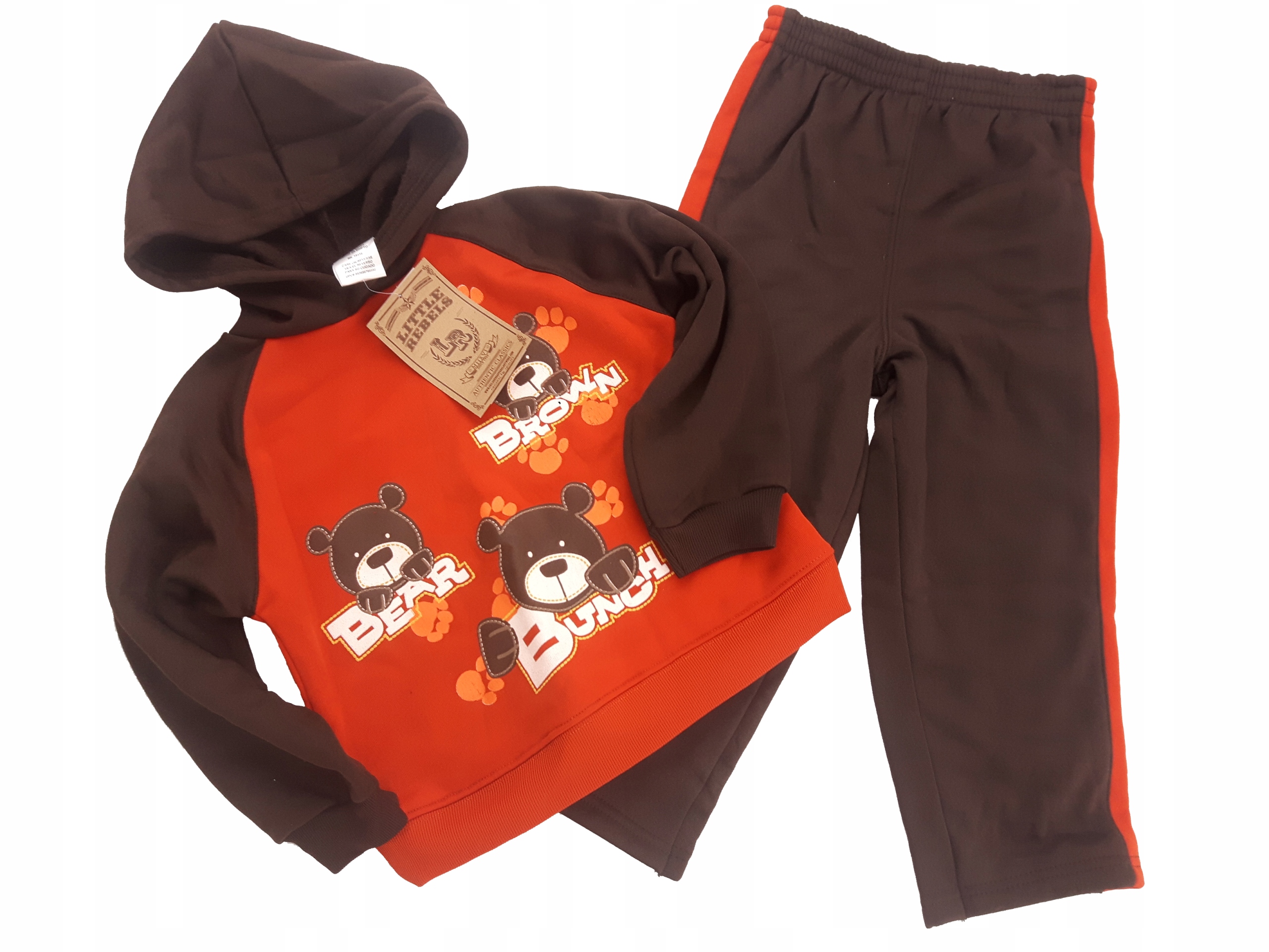 

Little Rebels ocieplany Komplet dresowy Nowy _ 3y