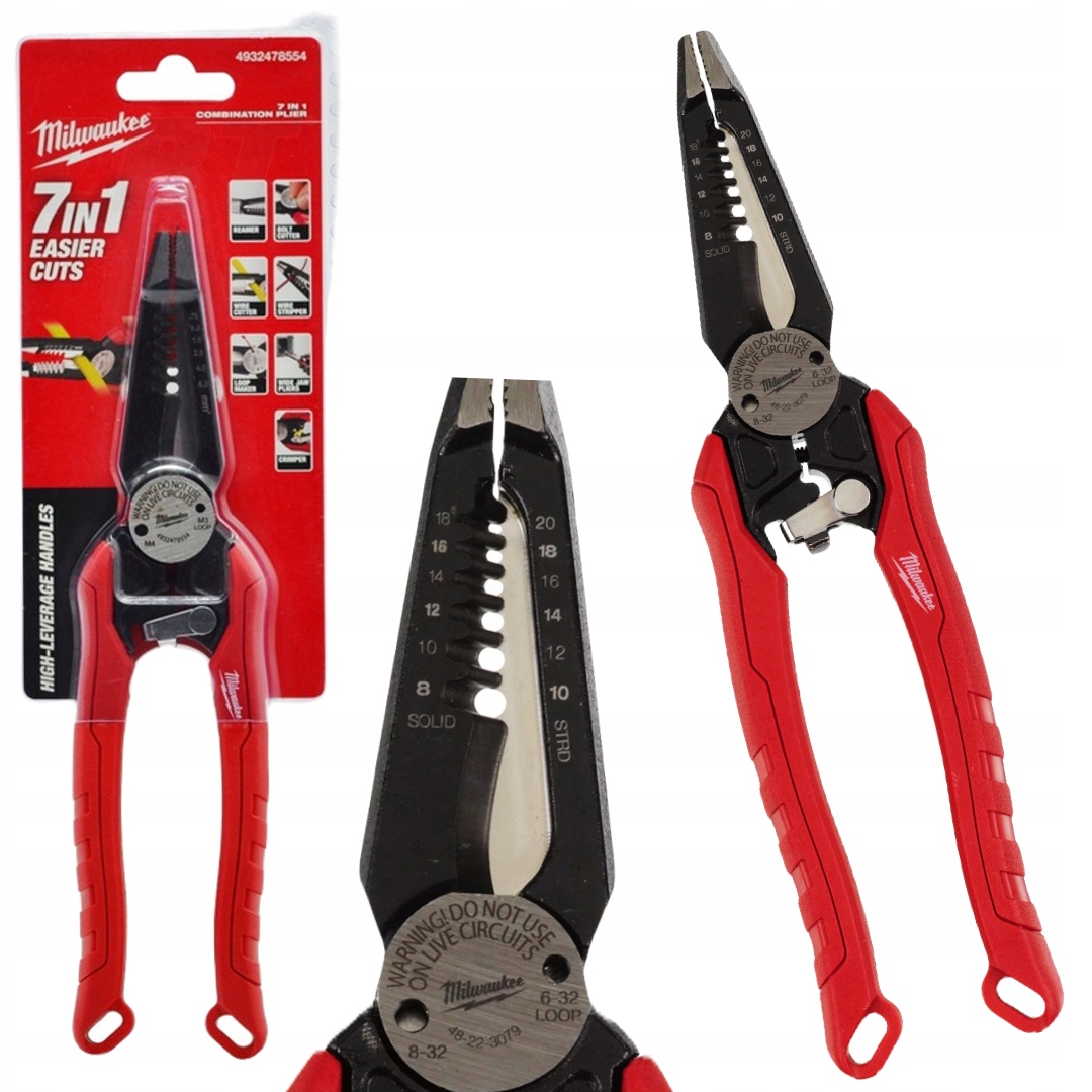 Milwaukee Multifunkční kleště 7v1 4932478554 Odizolační kleště