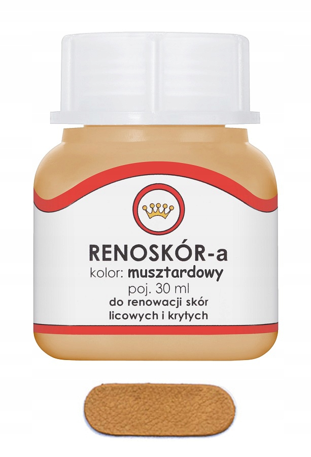 

Renoskór Farba Lakier Do Skóry Musztardowy