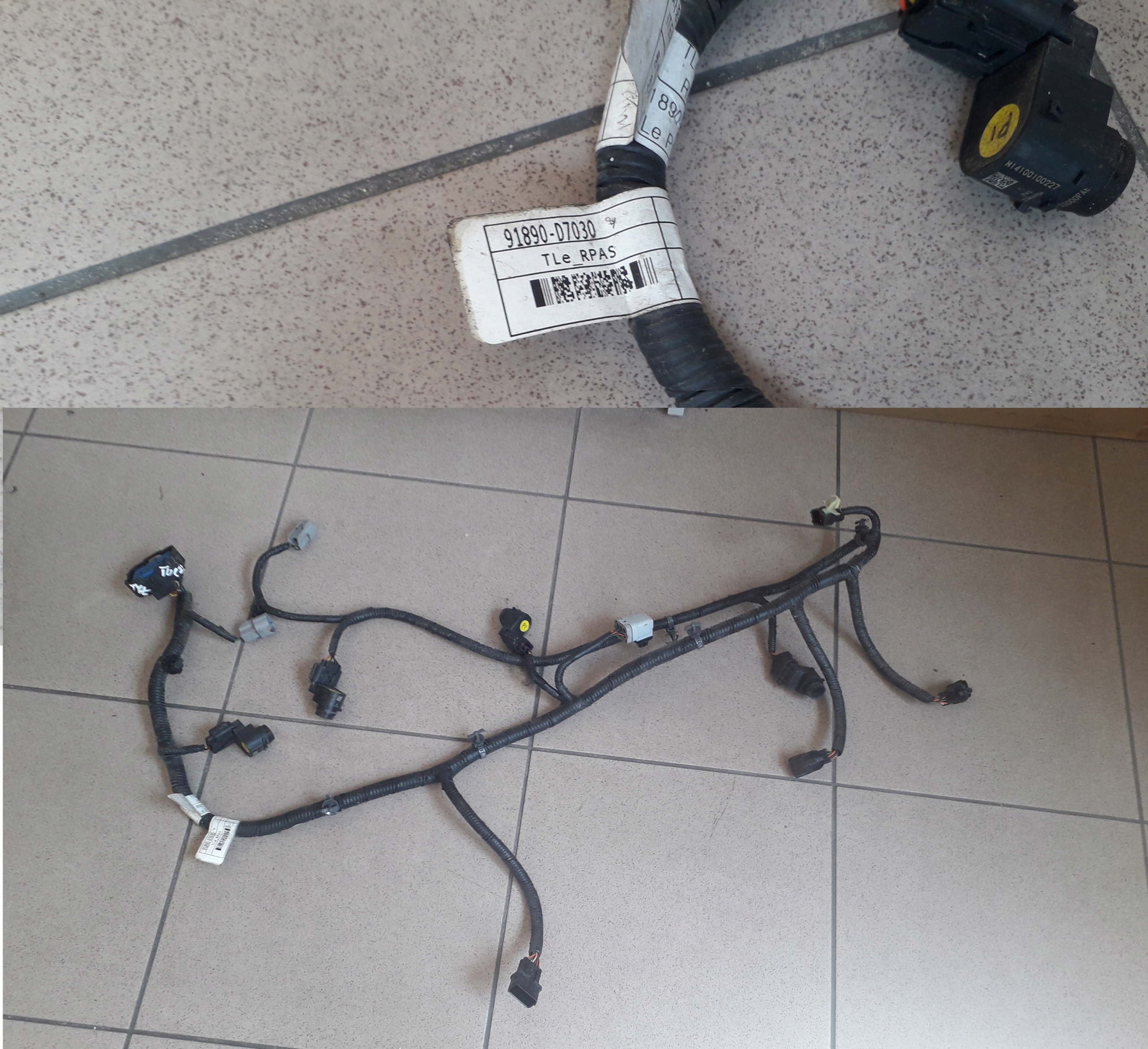 91890D7030 - HYUNDAI Tucson II 2015-жгут проводов PDC задний 91890-D7030