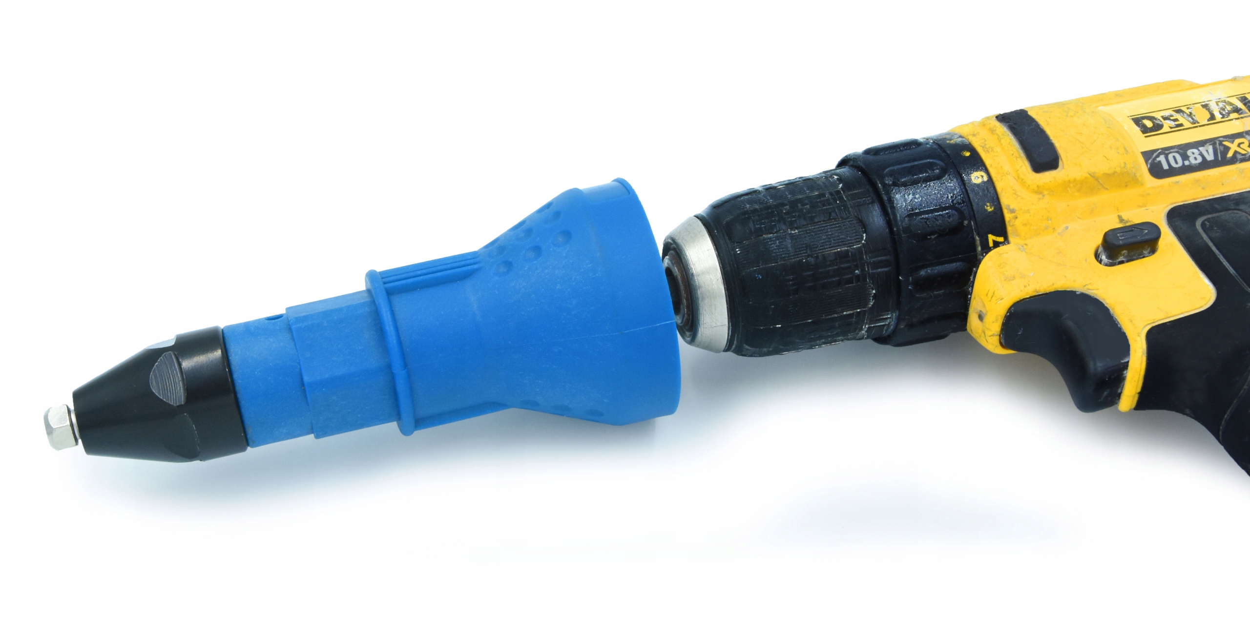 NITOWNICA NA WIERTARKĘ WKRĘTARKĘ DO NITÓW 2,4-4,8 Zasilanie ręczne