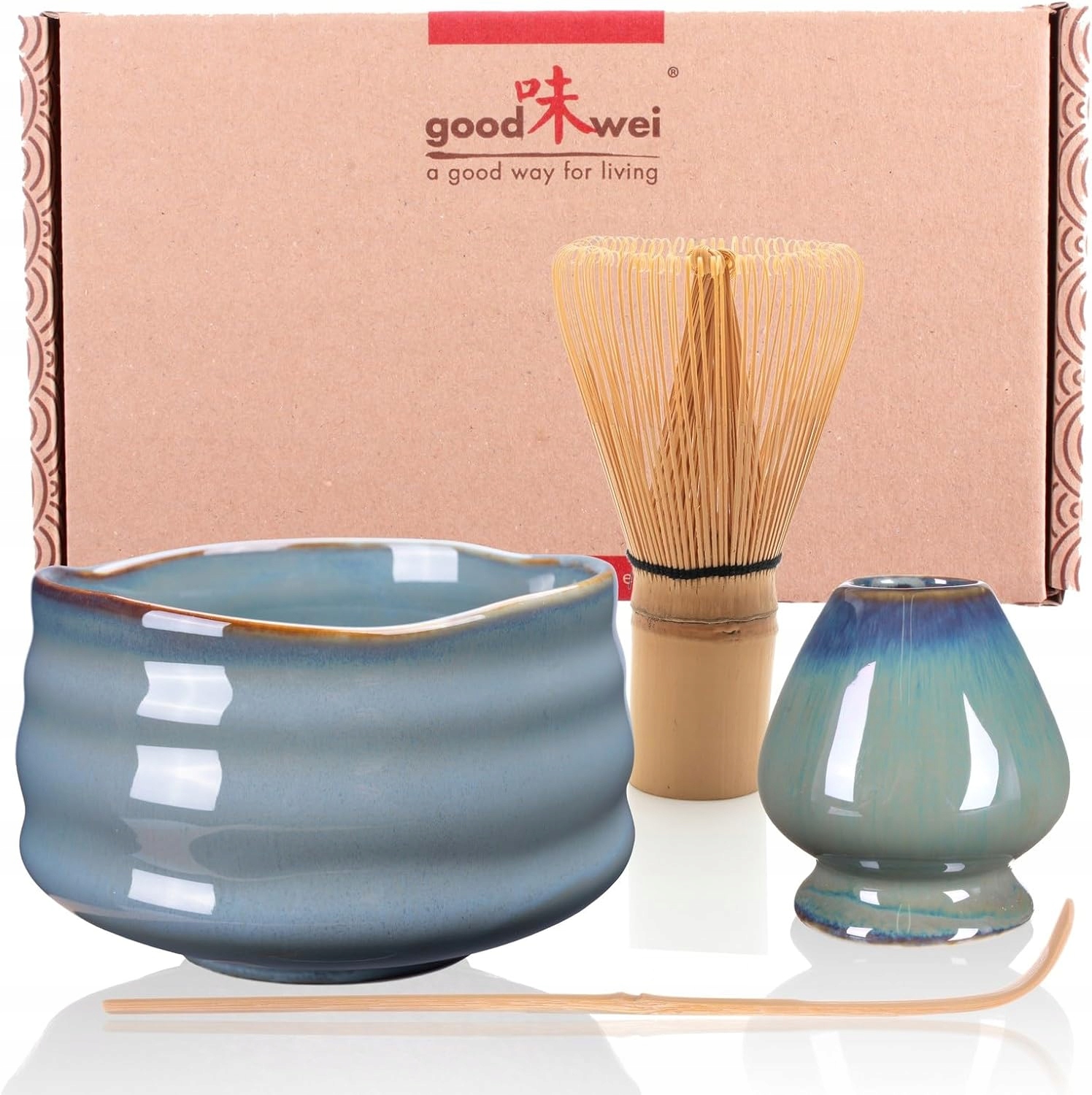 2 x Sada Na Čaj Matcha S Keramickou Miskou A Příslušenstvím Sada Matcha