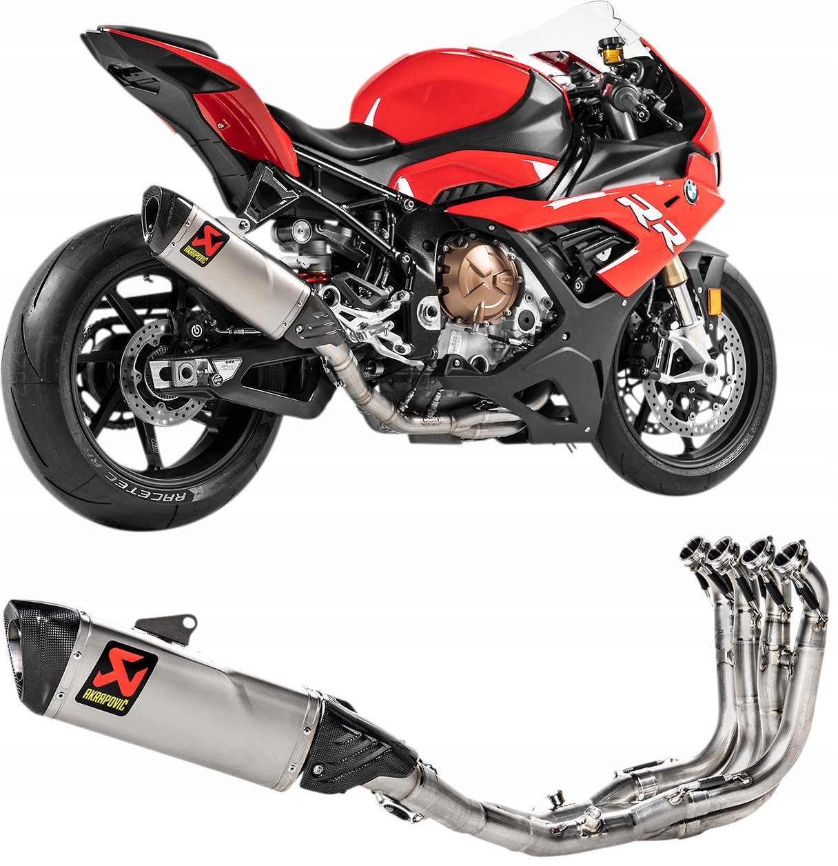 Tłumik Wydech Akrapovic BMW S 1000 R /RR 2019-2023 S-B10E10-APLT za ...