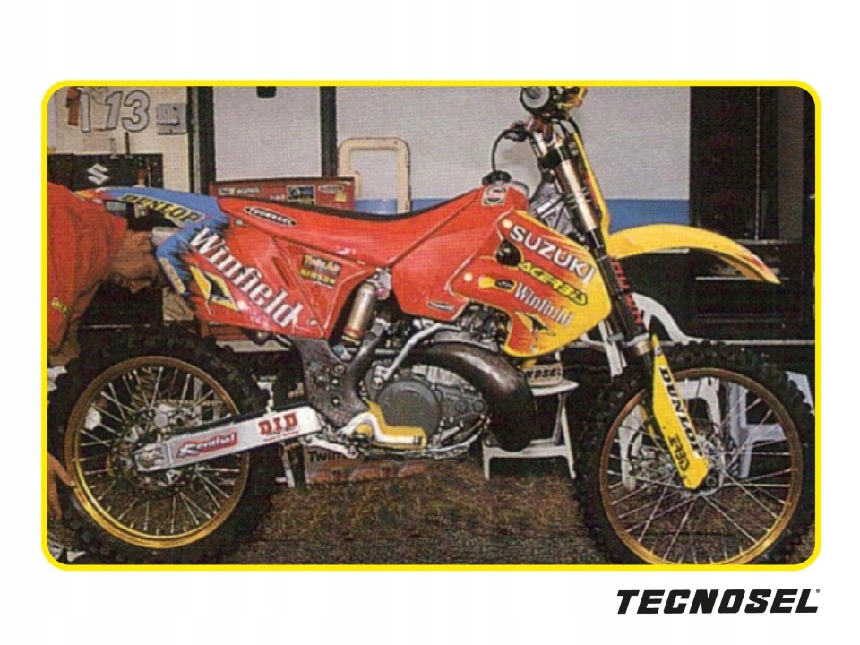 Blackbird Sada Nálepiek (oklein) Suzuki Rm 125/250 '96-'00 Replica Team