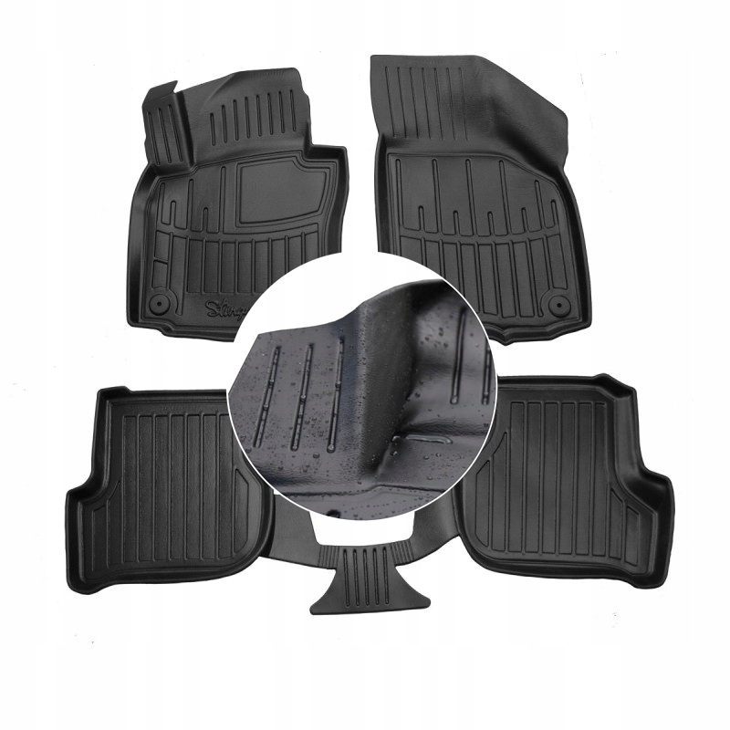 Gumové stěrače Vw Golf 6 2008-2012 Korytka Ud
