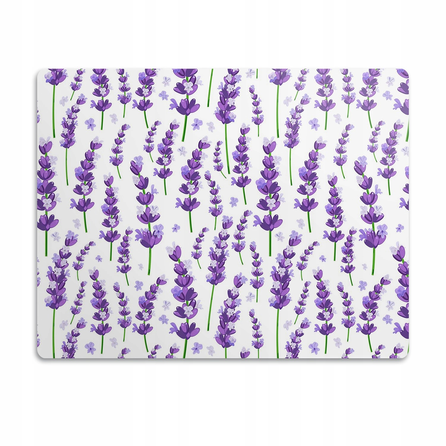 Levně Pro kočky psa je podložka pod misky Levandule 90x60 cm