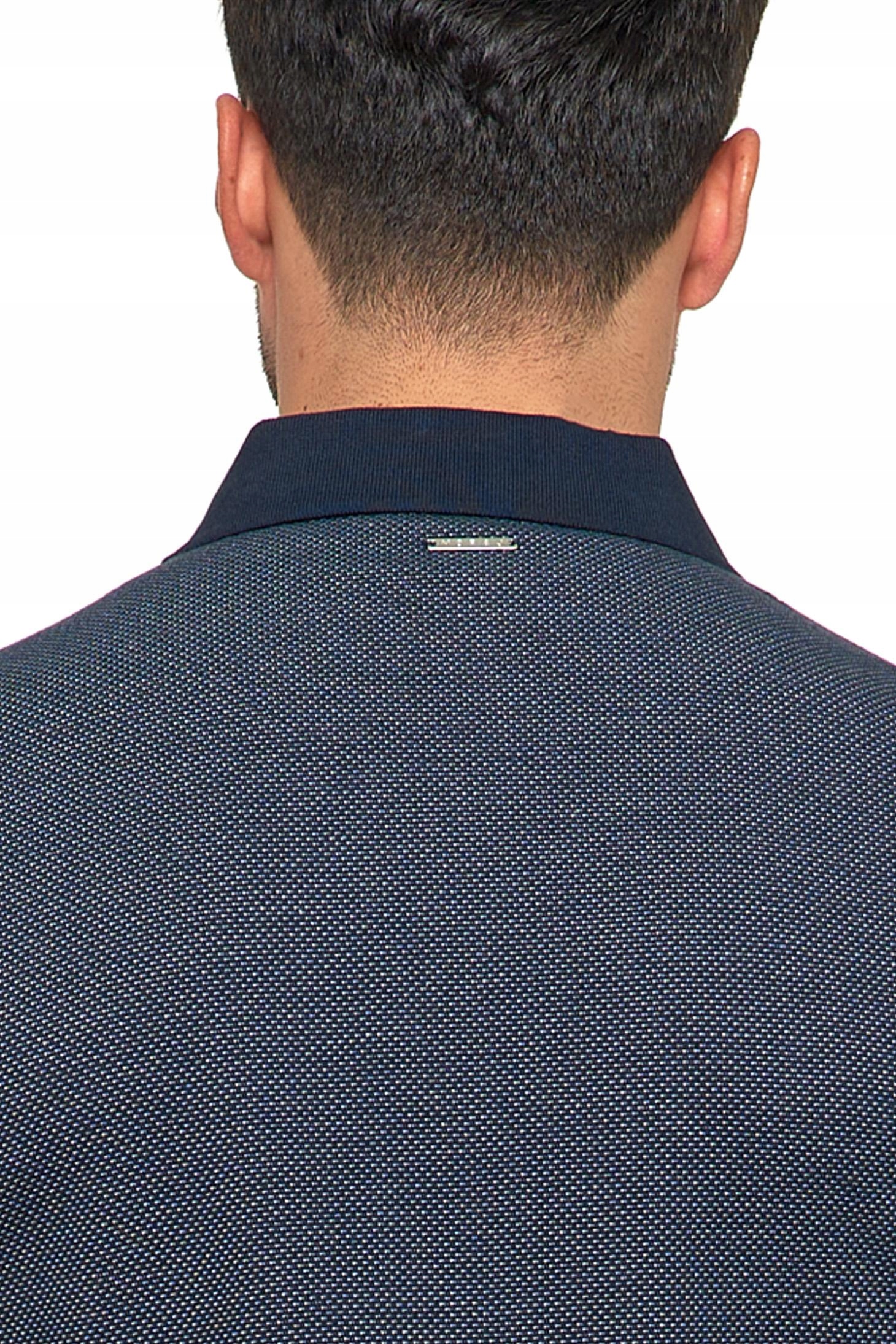 Koszulka Polo z Kołnierzykiem Męska Bawełniana Żakardowa Polówka 3XL MORAJ Model OTP2700-003