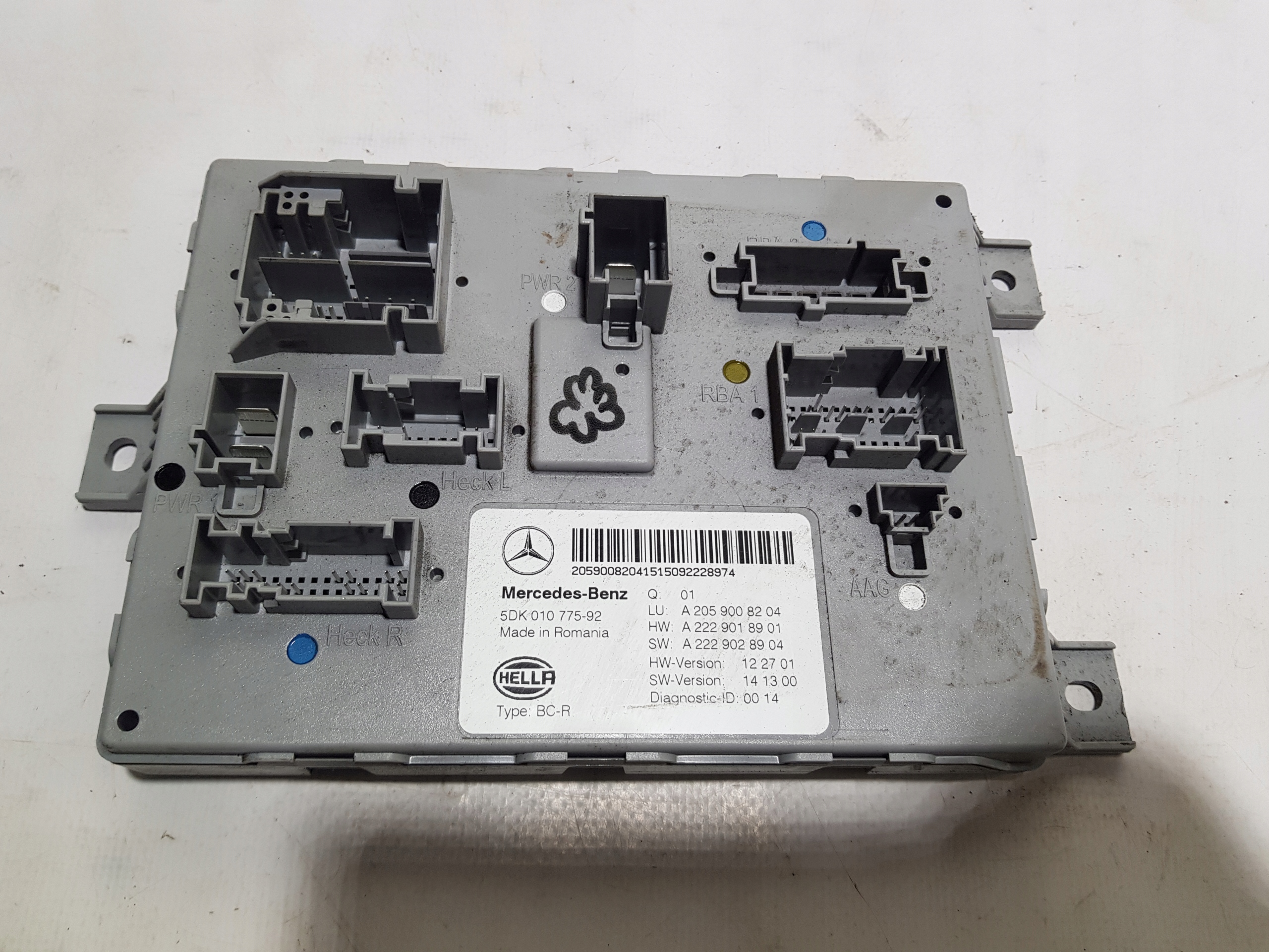 MERCEDES W205 module SAM 2059008204