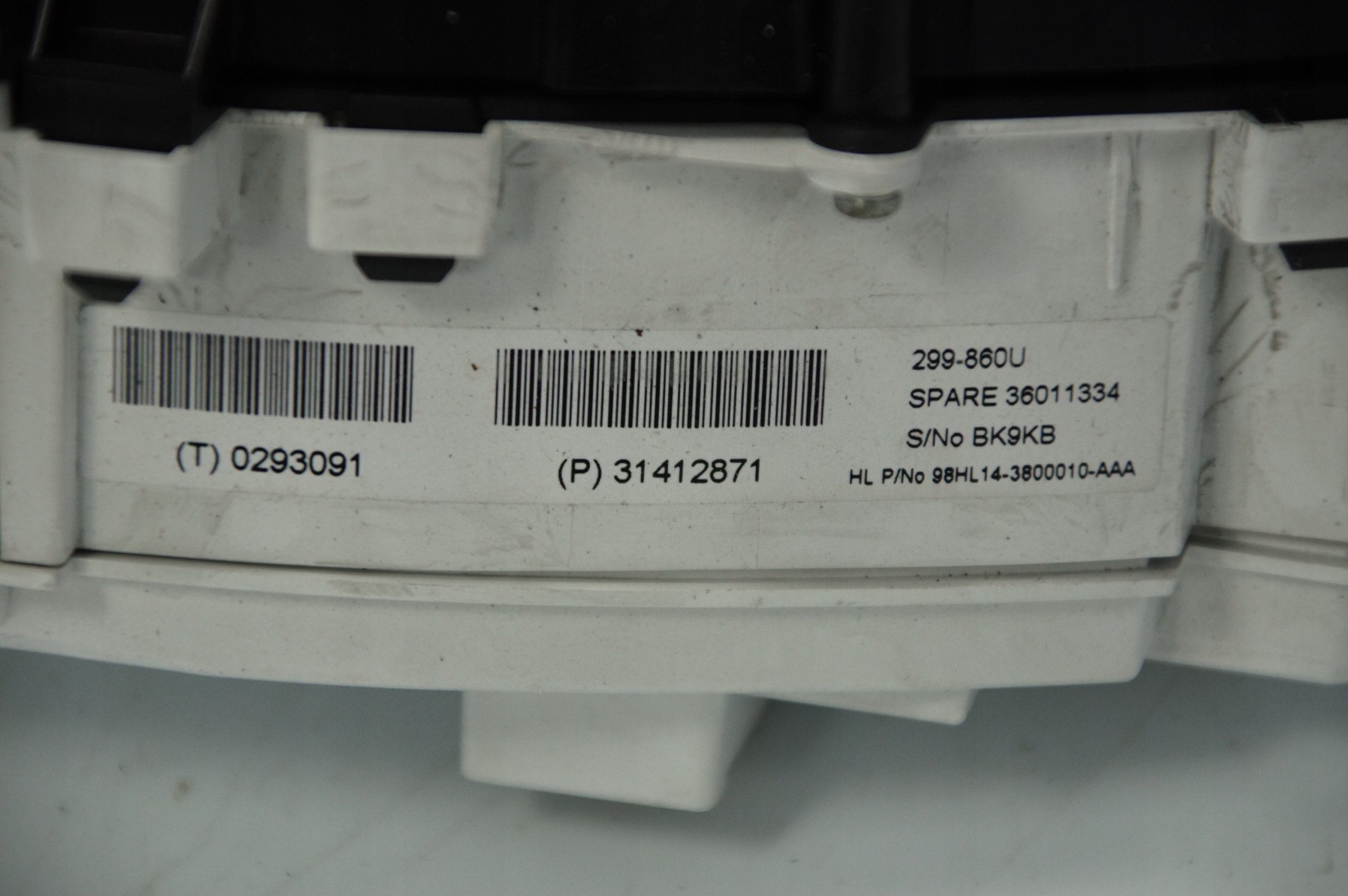 dials clock EU 36011334 VOLVO V40 II CROSS COUNTRY