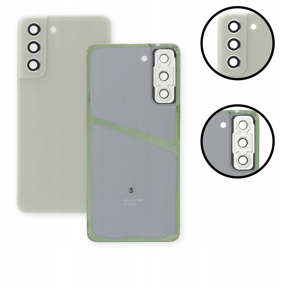 Tylna klapka, tylne szkło do Samsung Galaxy S21 Fe 5G, zielona
