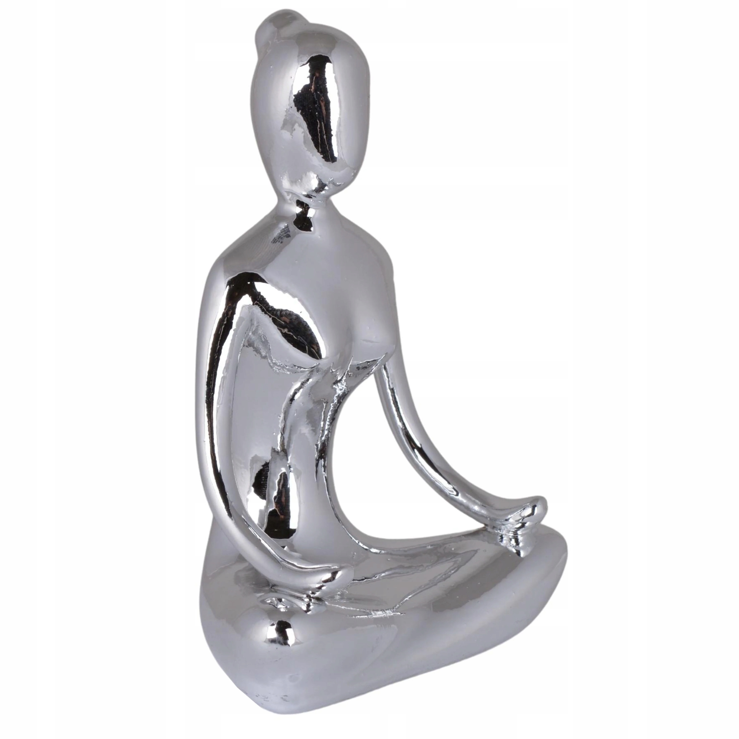 

Srebrna joginka figurka Medytacja Joga 11 cm