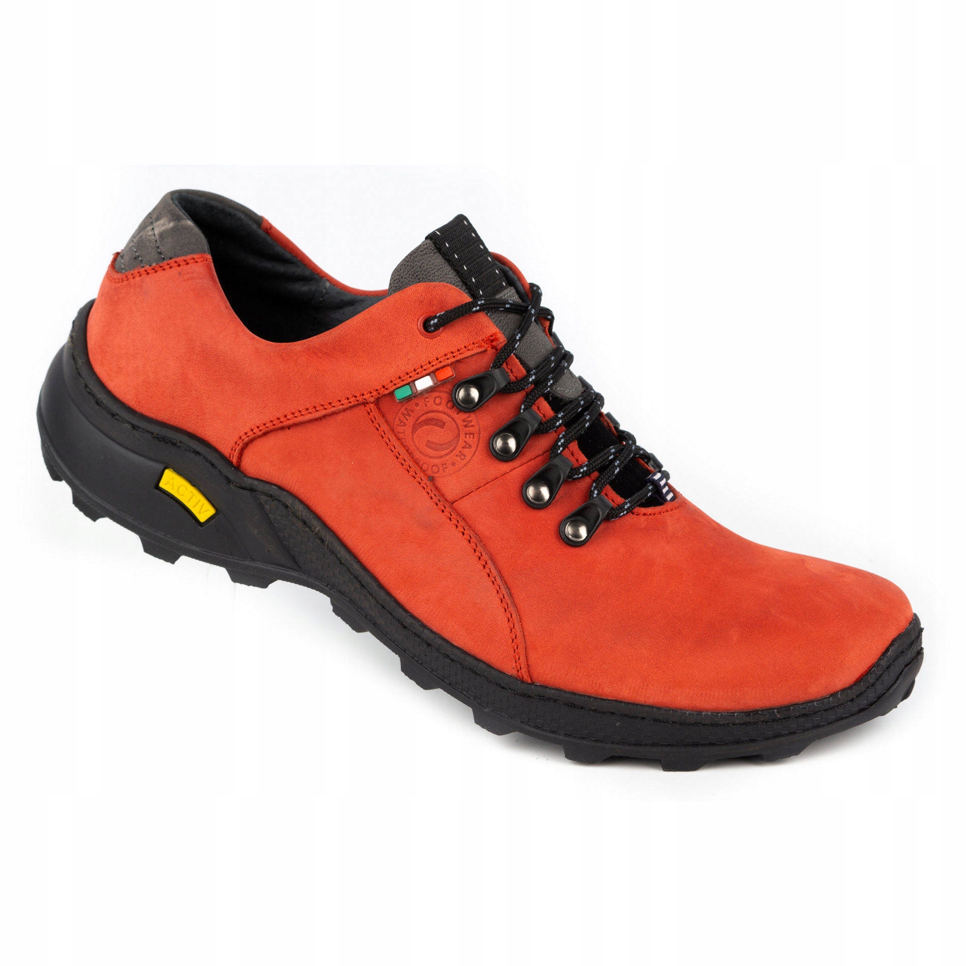 

Buty męskie skóra trekkingowe 296GT czerwone 42