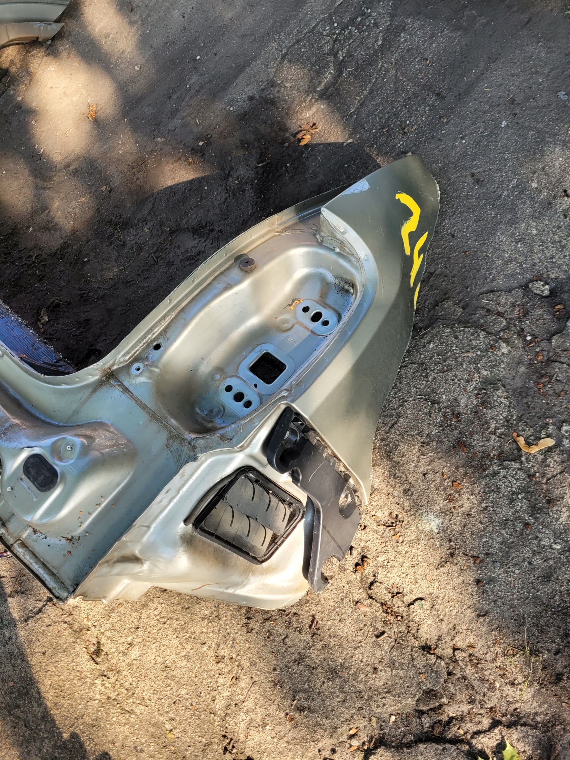 rear panel rear quarter DACIA DUSTER and