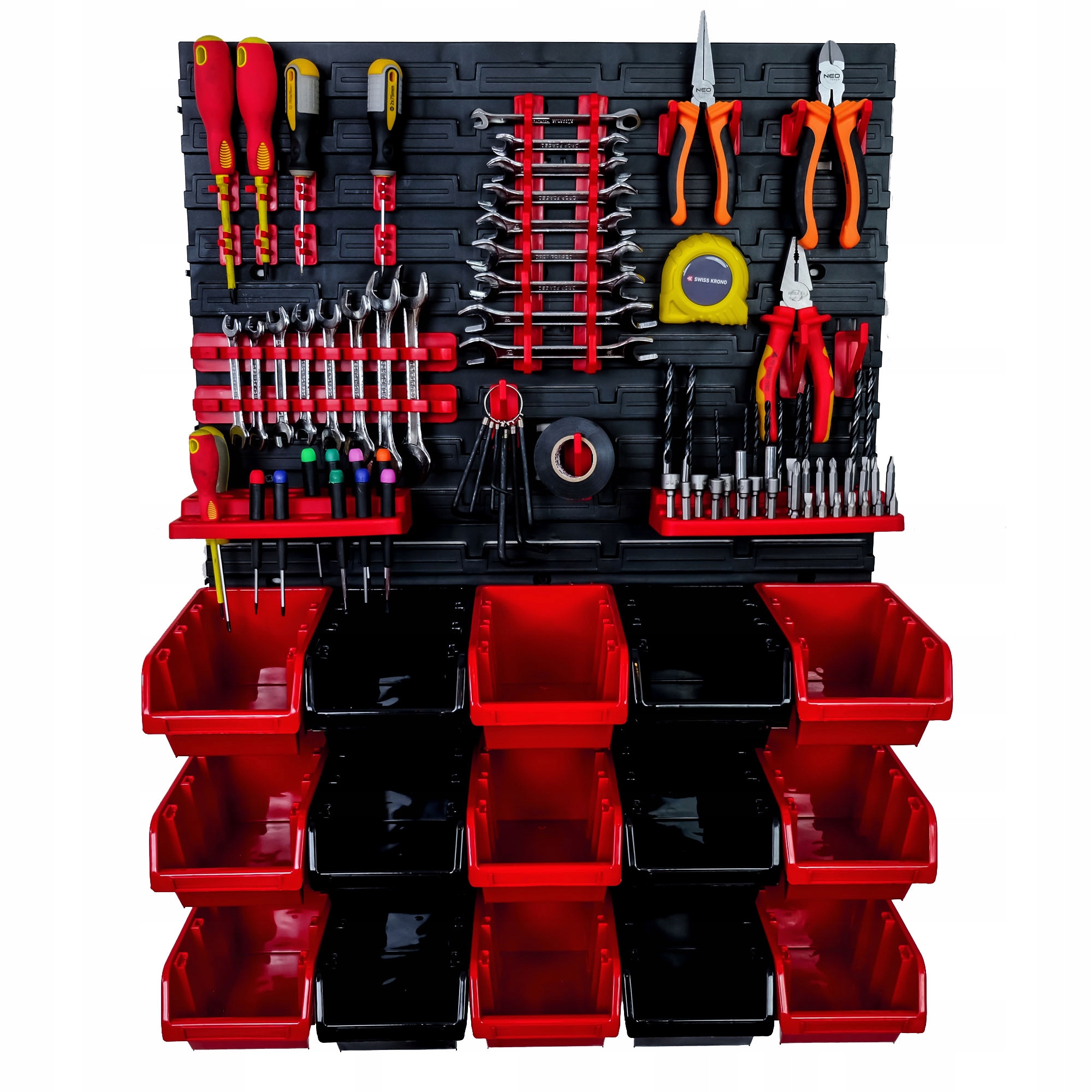 Tablica narzędziowa 57x78 cm | 15 Kuwet | ścianka Marka SimpleThing