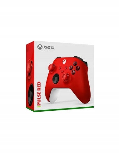 Pad do Xbox One Microsoft Pulse Red Valentine