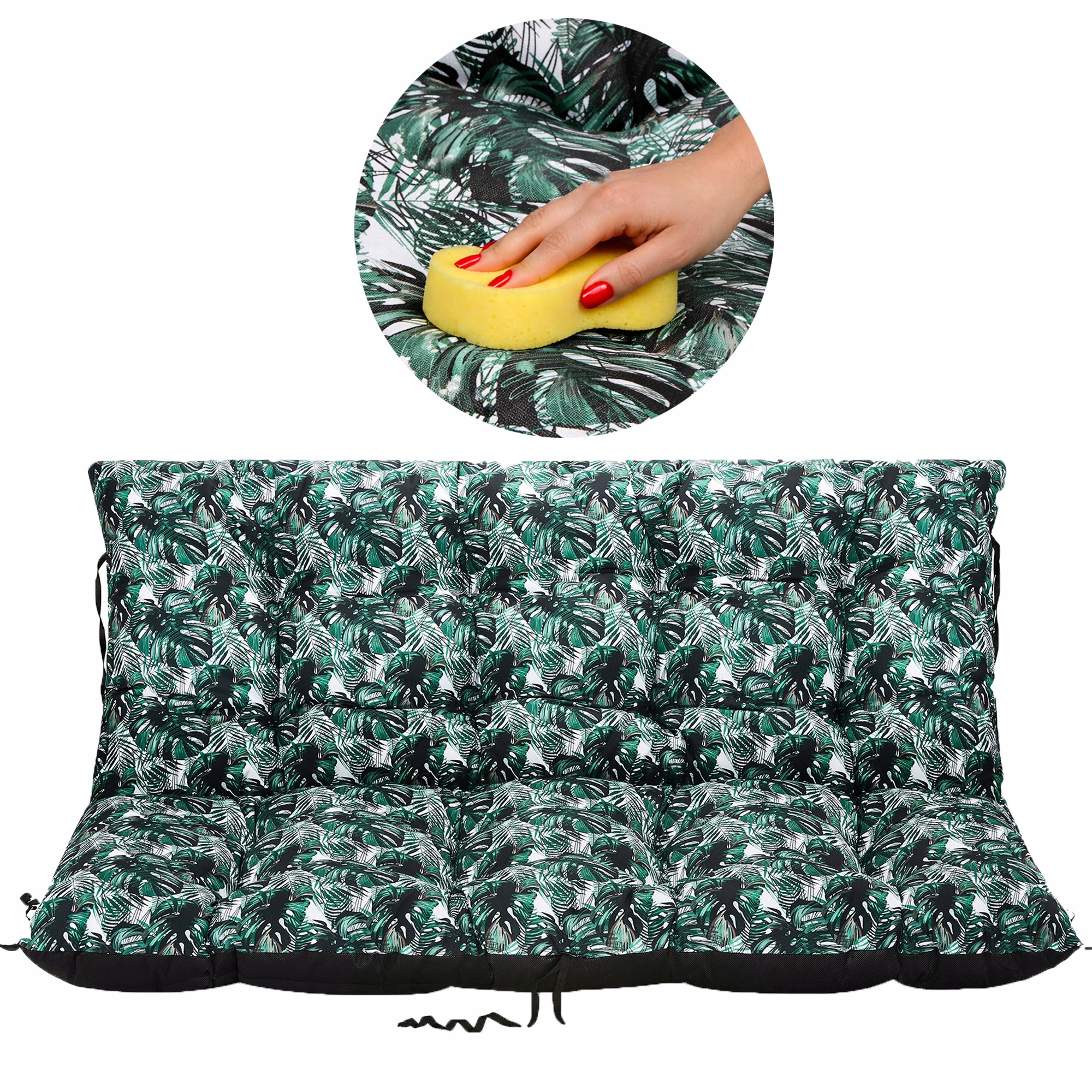 Polštář zahradní Voděodolný na lavičku houpačka měkká 120x60x50 Exotic