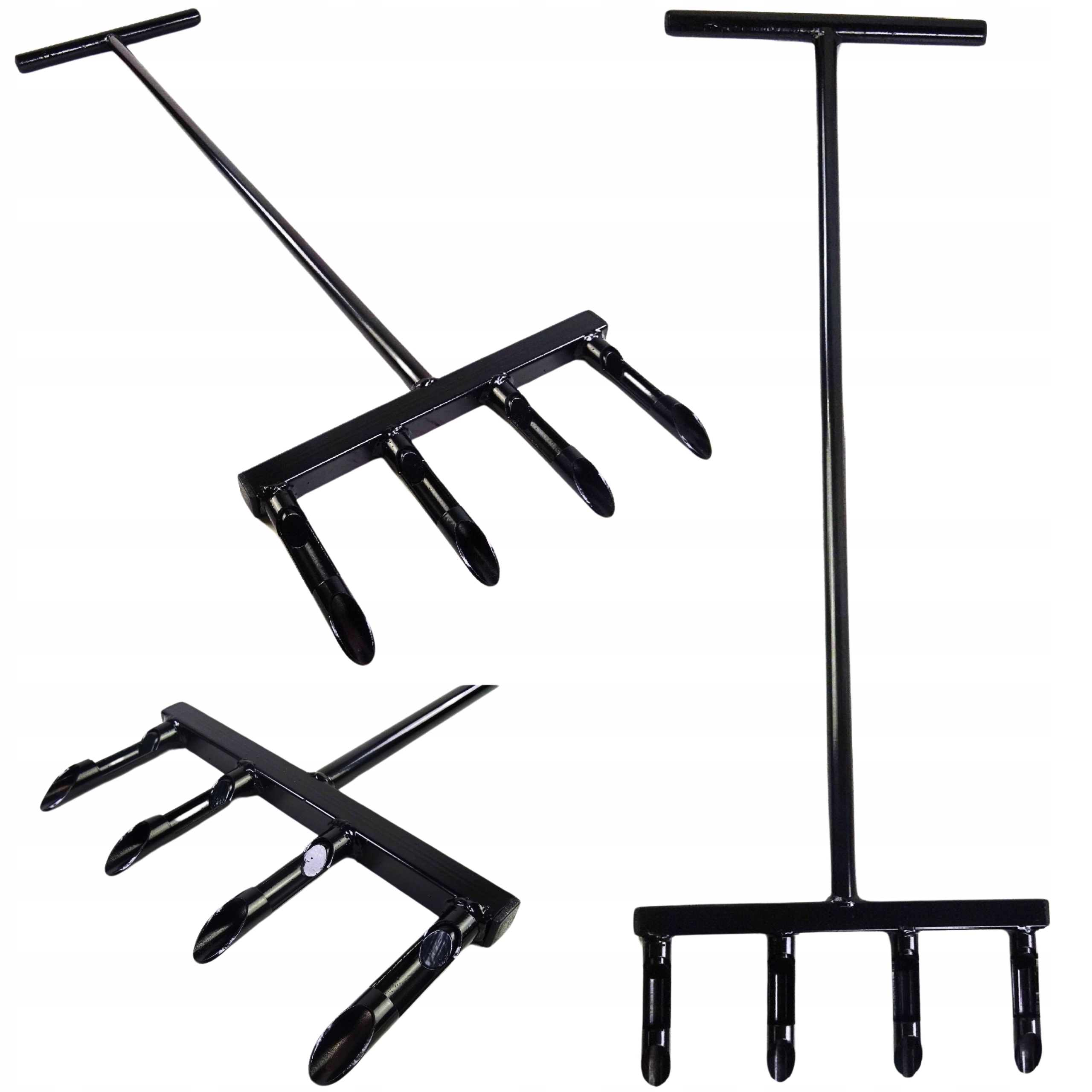 Ručný Rúrkový Aerator Kolky Vidly Prevzdušňovanie Pieskovanie Trávnika 30 cm