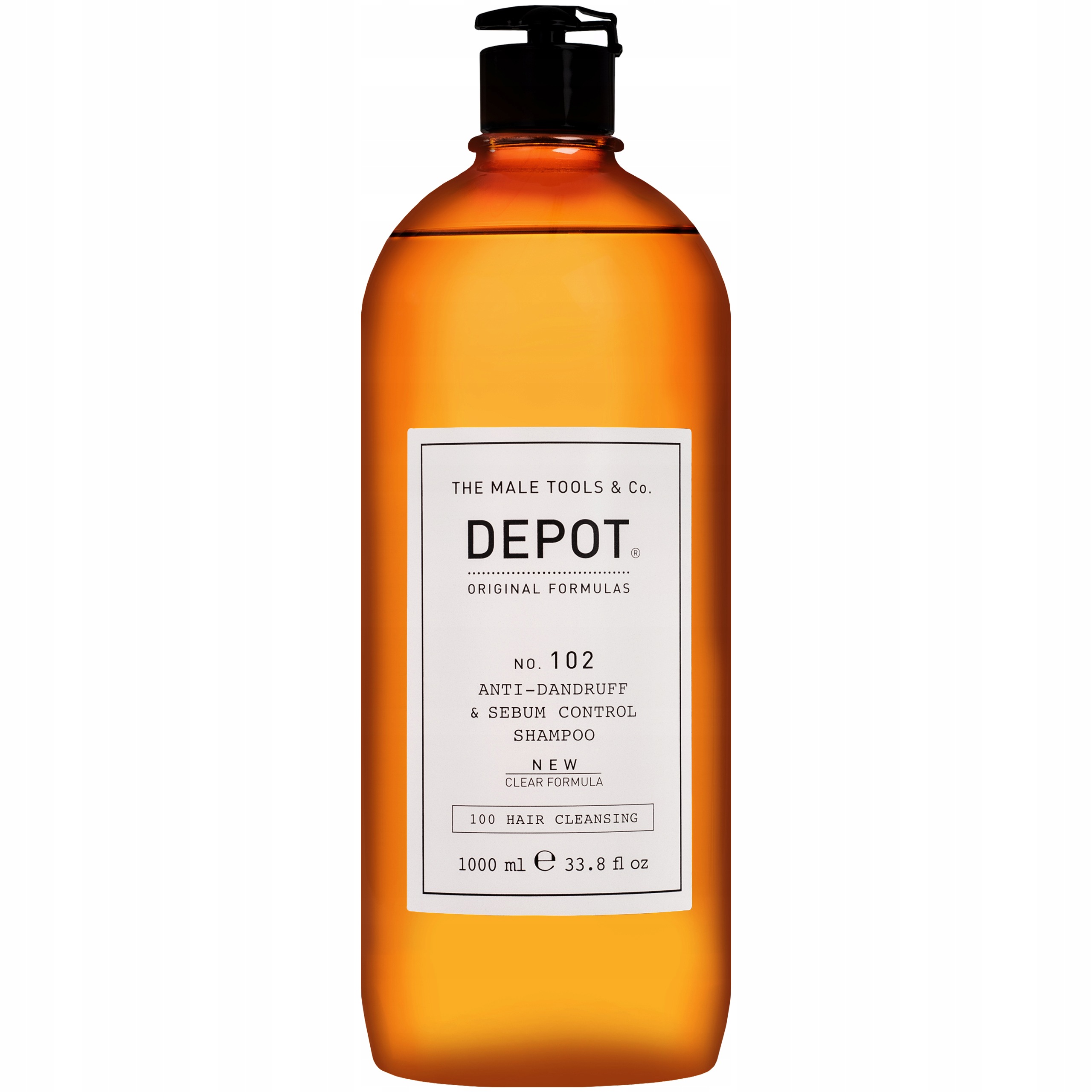 Bez Sls a parabenů Depot NO.102 šampon proti lupům pro muže 1000 ml