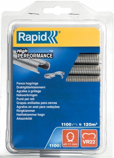 

Rapid Zszywki Do Ogrodzeń VR22 5-11mm 1100 szt.