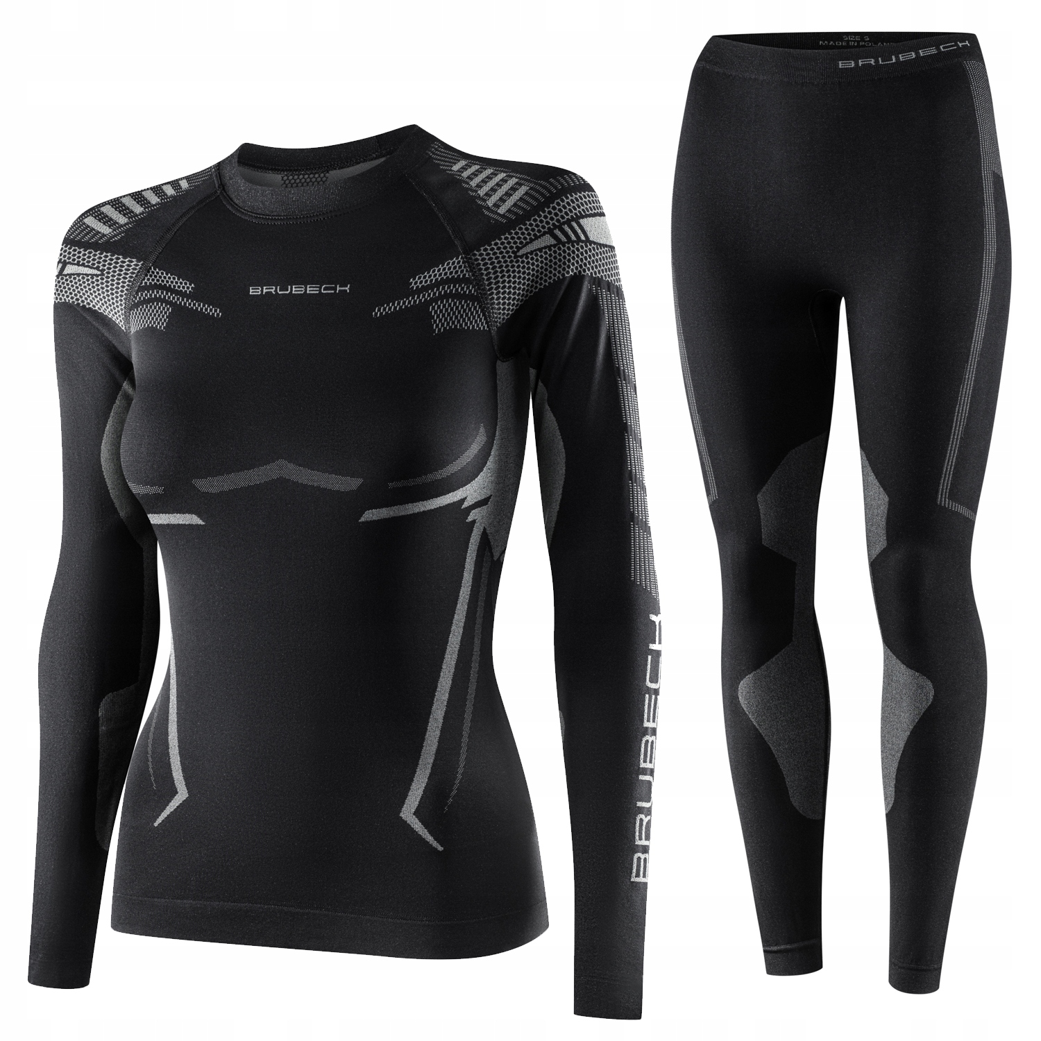 Bluza Spodnie Sportowe Termoaktywne Brubeck Dry