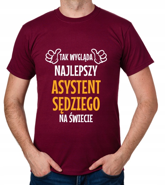 

koszulka Najlepszy Asystent Sędziego prezent