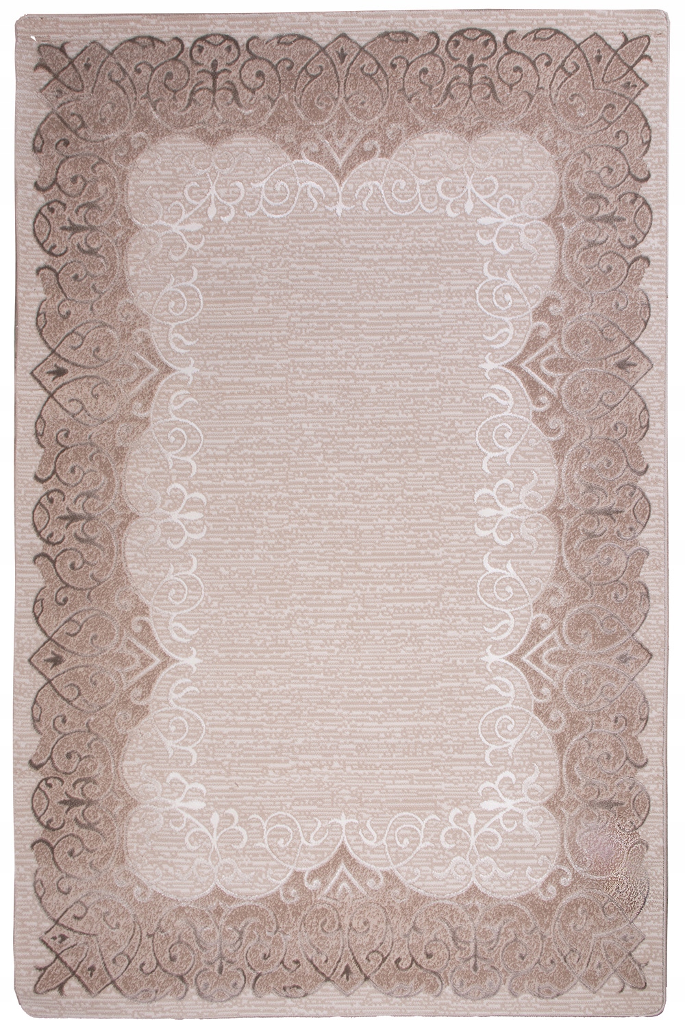 Koberec Do Obývacího Pokoje Módní Béžový 150 X 80 Měkký Trvanlivý Lesk