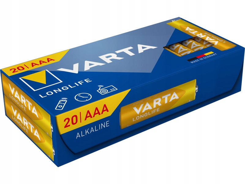 Bateria alkaliczna Varta AAA (R3) 20 szt.