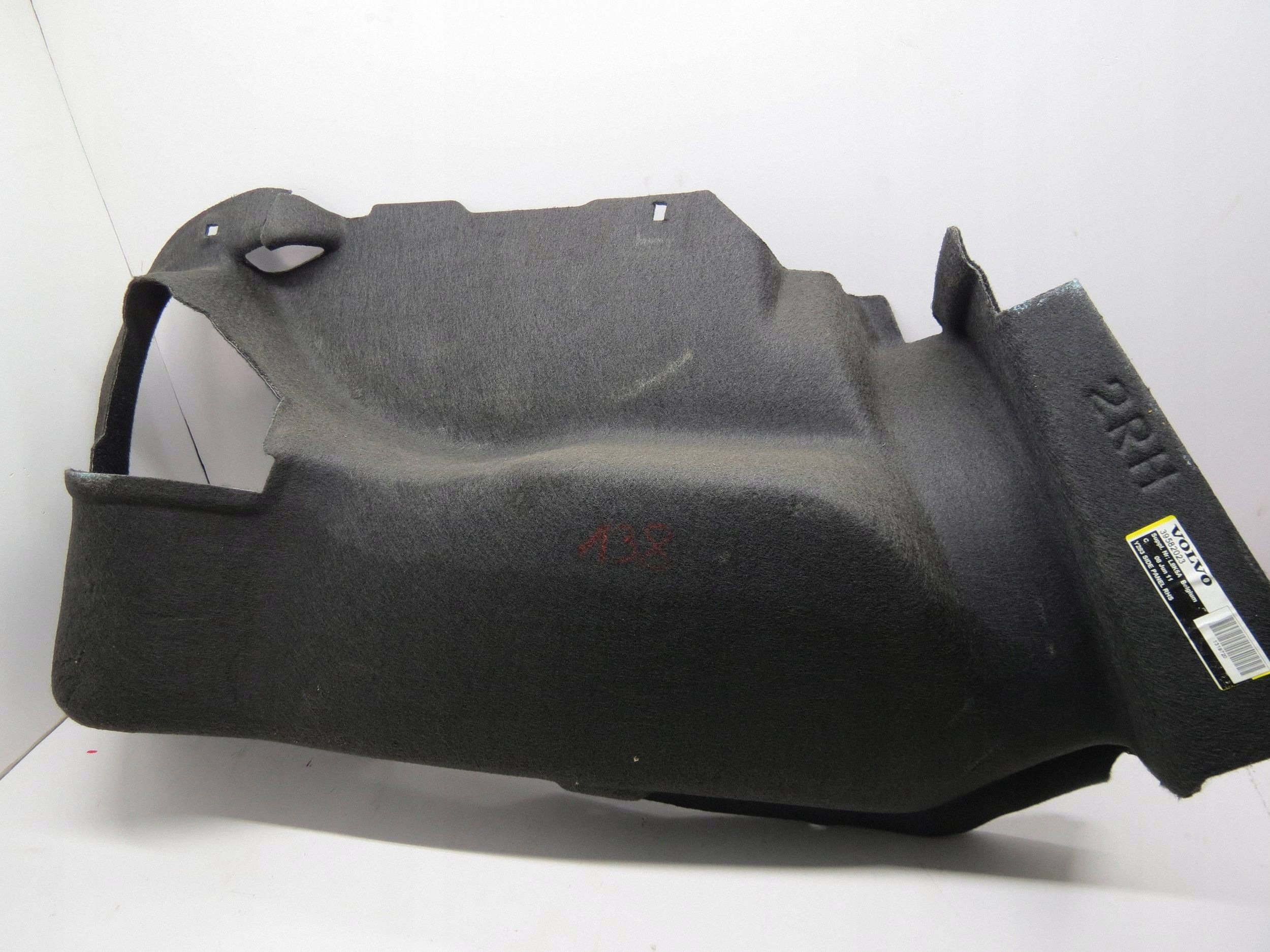 side upholstery mats boot VOLVO S60 II 39582023