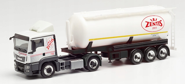 Herpa 312936 Man Tgs LX Silo Zentis 1:87