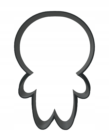 

Foremka wykrawacz święta Ciastek duża głowa 8cm