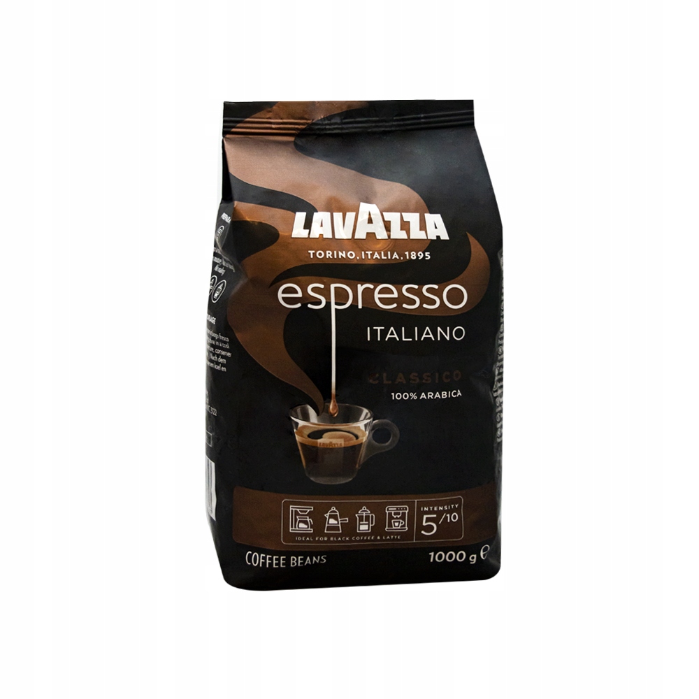 Levně Zrnková káva Lavazza Caffe Espresso 1 kg