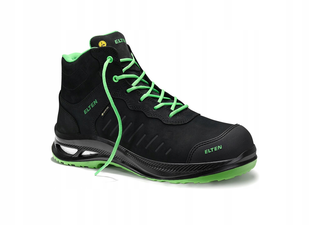 Ochranné boty Stewart Xxg Pro Gtx black-green Mid Esd S3 Hi CI