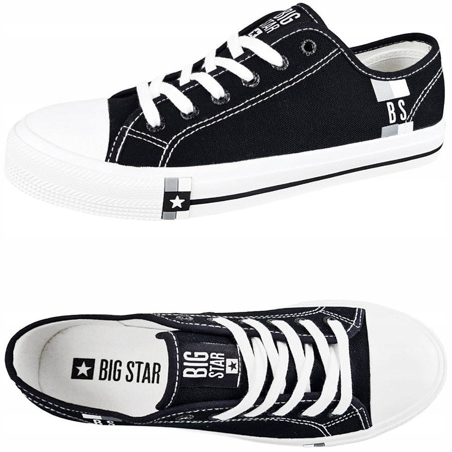 

Trampki Big Star męskie czarne buty HH174323 40