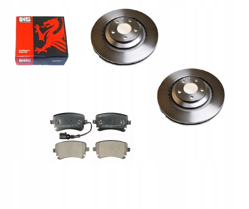 Kotouče Audi A6 C6 Zadní 330 mm Sada.