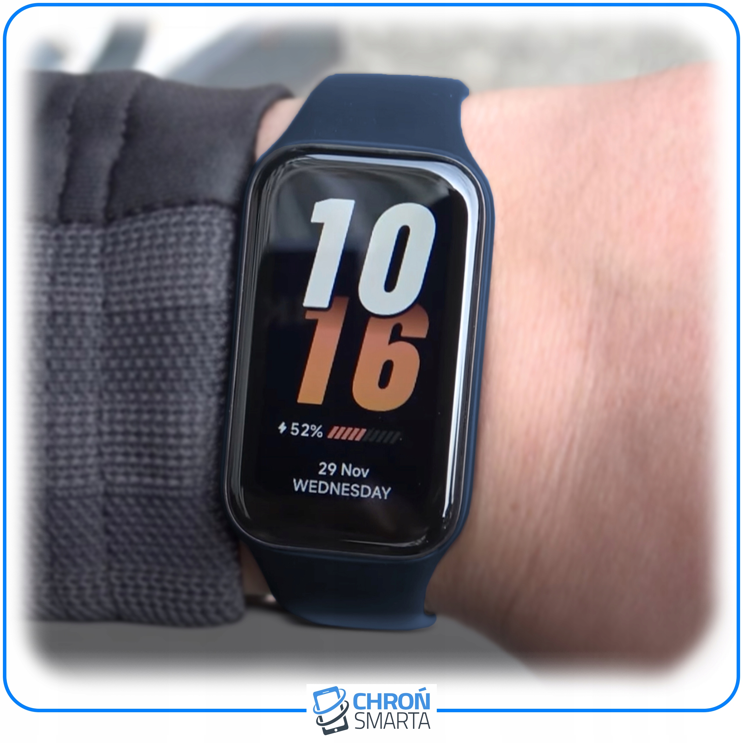 Pasek do Xiaomi Mi Band 8 Active / Redmi Smart Band 2 opaska do zegarka Materiał guma