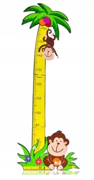 MIARKA WZROSTU NA ŚCIANĘ naklejka MIARA 5764 EAN (GTIN) 5901271215764