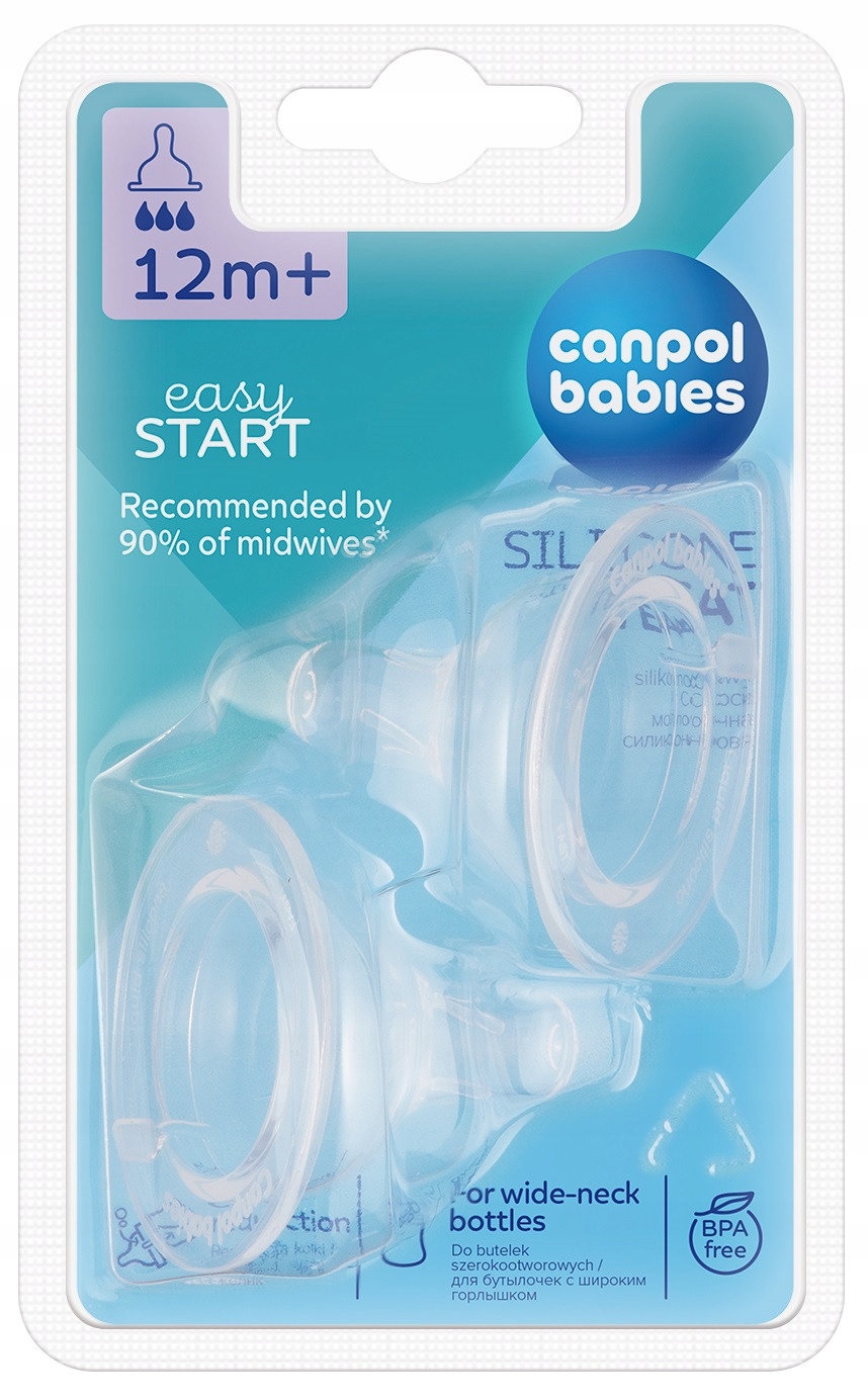 Соска Canpol BABIES 21732 прозрачная 2 шт