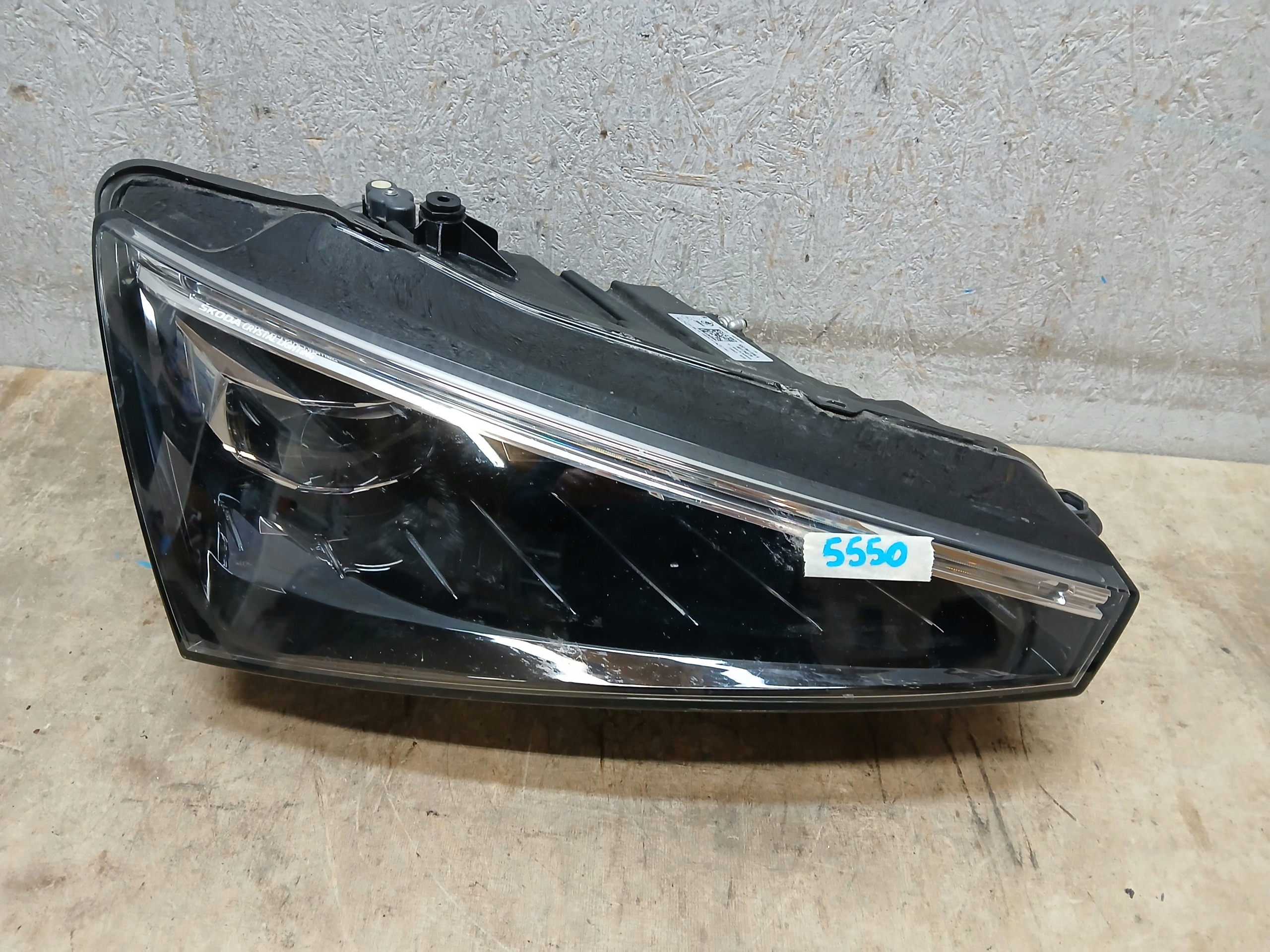 light front right SKODA SCALA 657 FULL LED 657941016A