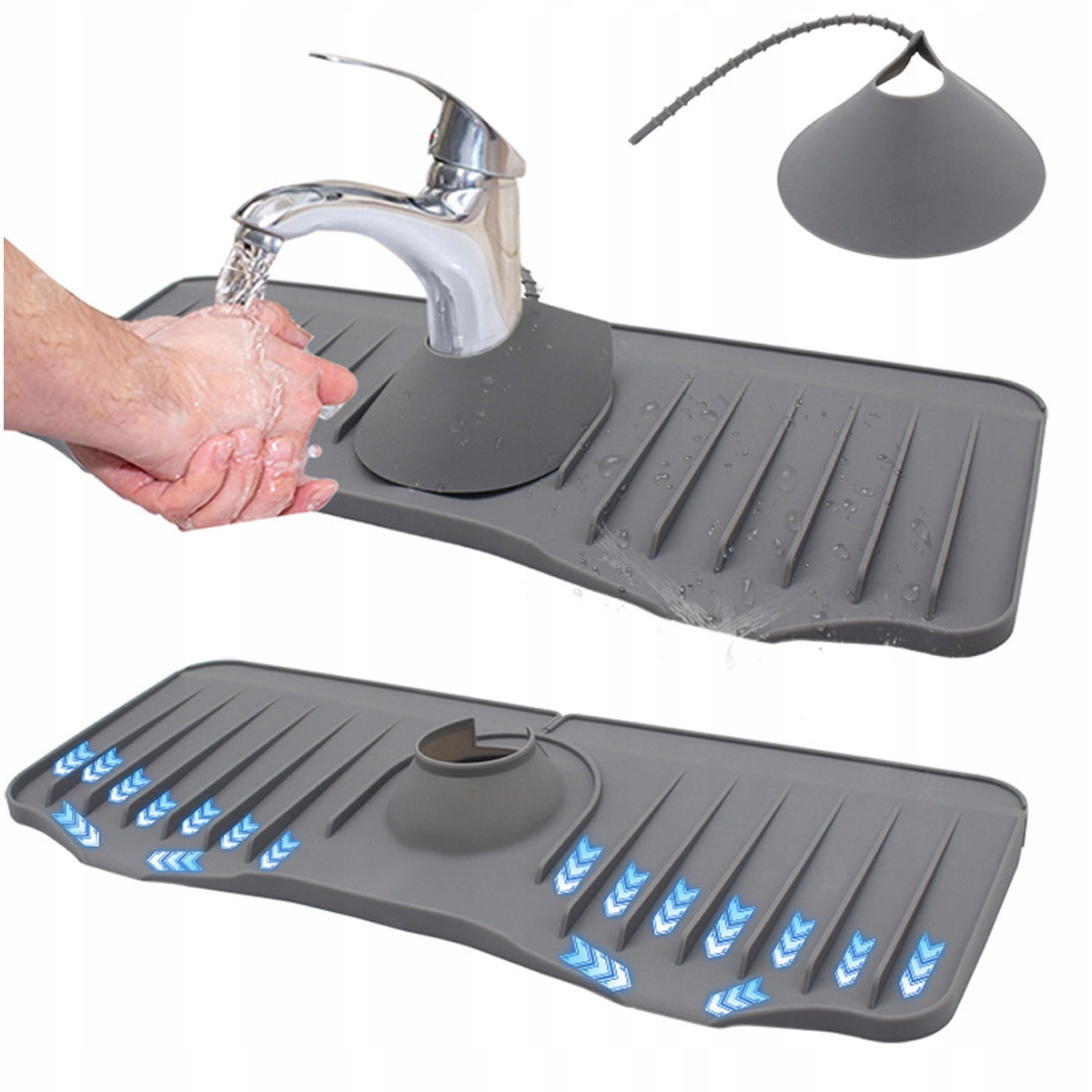 SILIKONOWA MATA DO KRANU ZLEWU KUCHENNEGO OCIEKACZ Marka inna