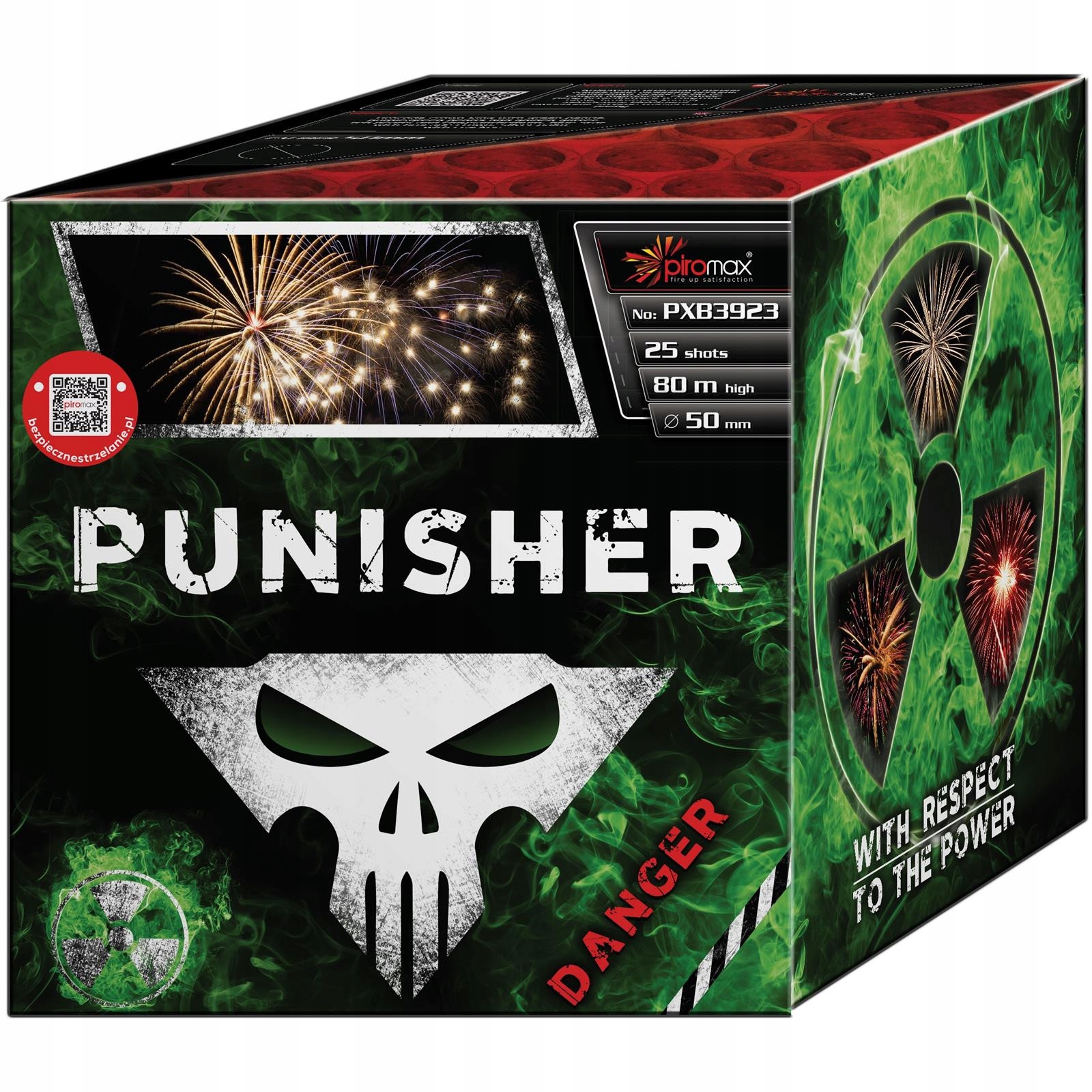 

Punisher PXB3923 25 strzałów, 2"