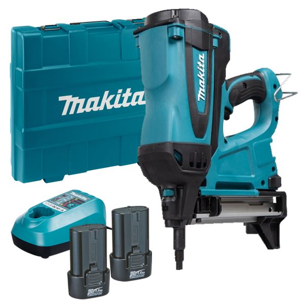 akumulátorová plynová hřebíkovačka na betonu 15-40mm 7,2V, Makita [GN420CLSE]