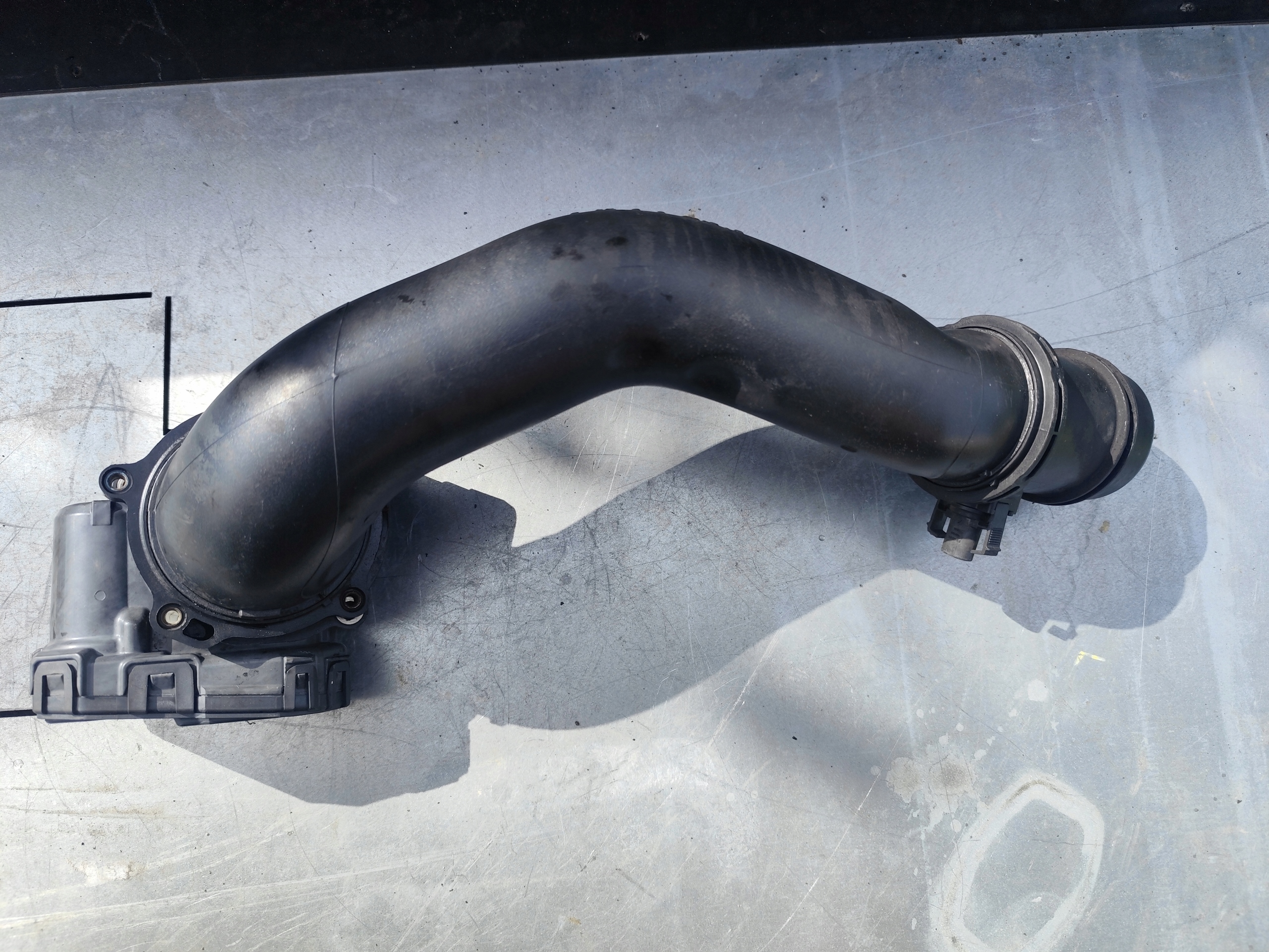 MERCEDES W212 LIFT 2.2 CDI throttle flap pipe hose