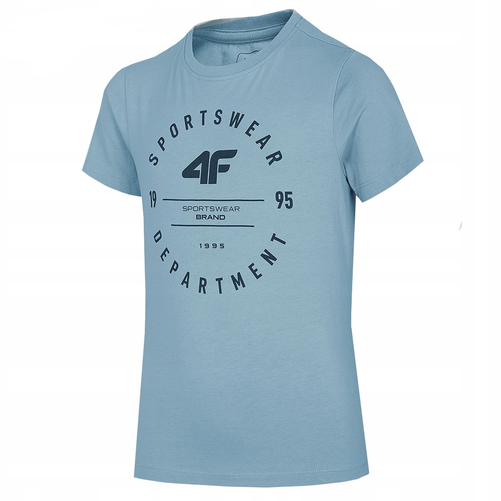 KOSZULKA CHŁOPIĘCA 4F T-SHIRT BAWEŁNA 122 Kod producenta HJL22 JTSM003