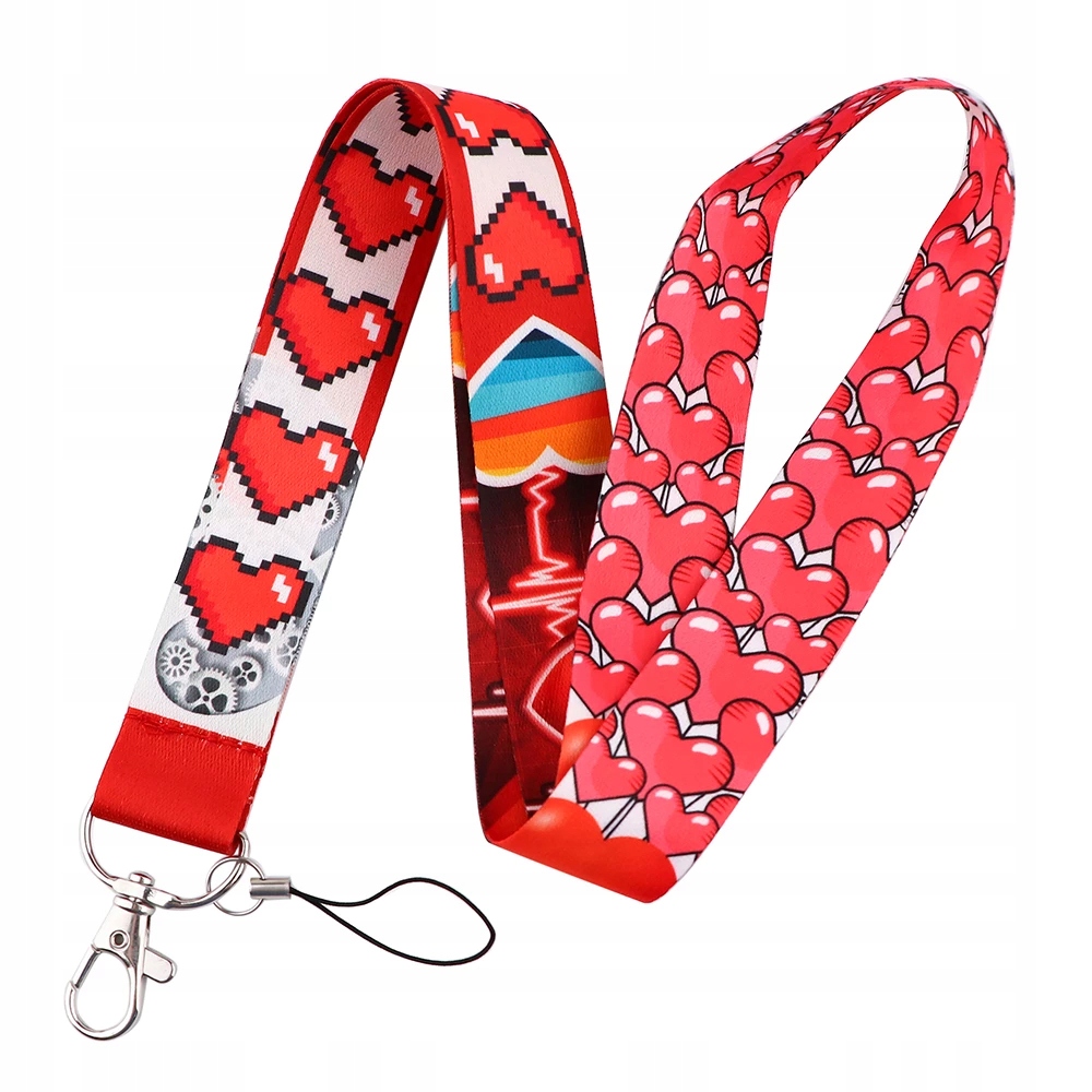 

Smycz na klucze, Serce, Serca, Serduszka,