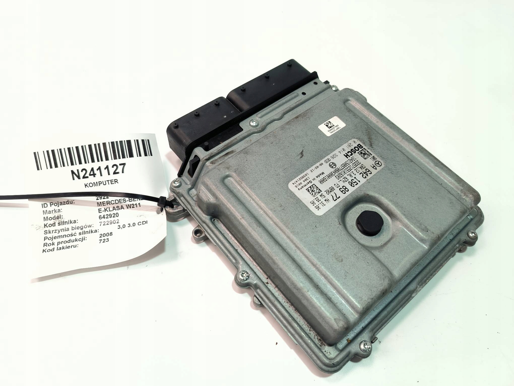 computer A6421508977 Mercedes-BENZ E-KLASA W211