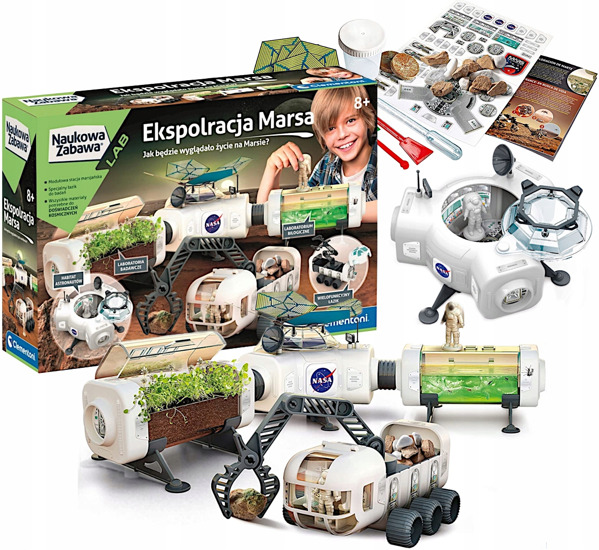 

Zestaw Doświadczalny Eksploracja Marsa Kosmos Nasa