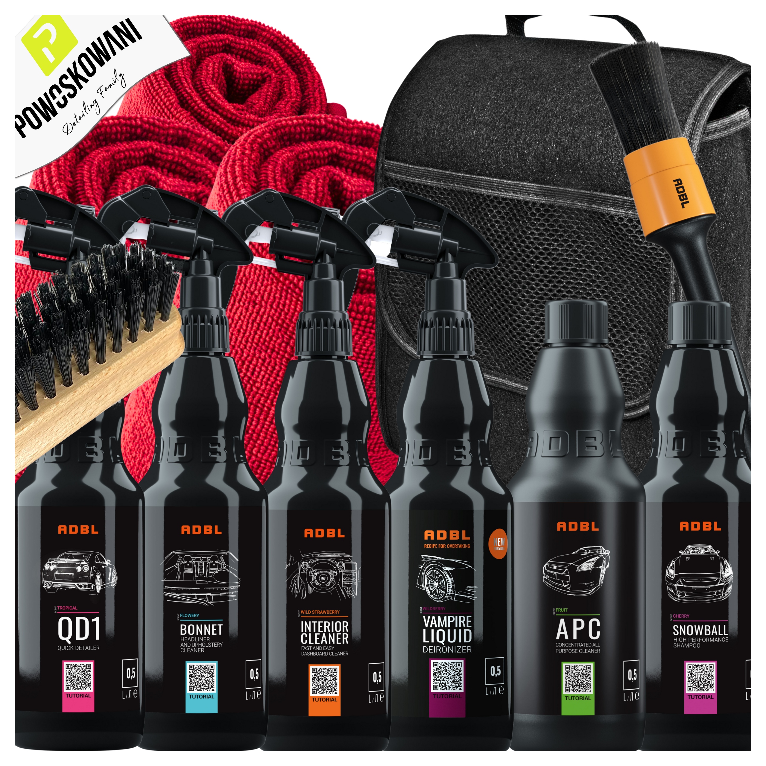 Adbl Profesionální Kosmetická Sada XXL Do Auta Dárek Taška